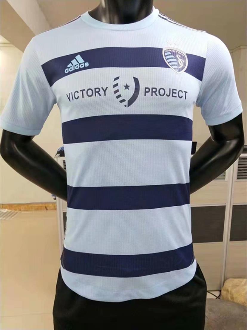 AAA Quality Sporting KC 21/22 Home Soccer Jersey(Player)